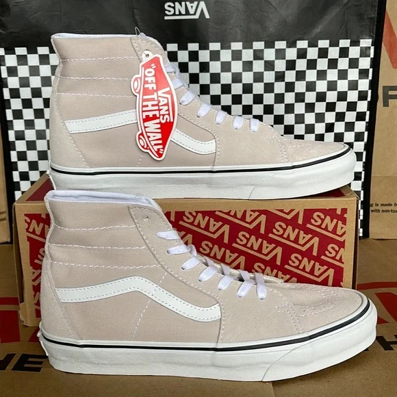 Vans Sk8-Hi Tapered Suede/Canvas Lilac Ash WMNS sneakers - Picture 1 of 16